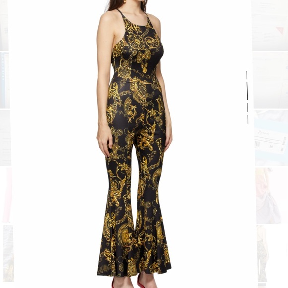 Versace ⚜️Baroque Jumpsuit - Picture 6 of 11